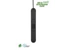 Steckdosenleiste Re:Life - 7x T13., 1.8m Kabel, schwarz