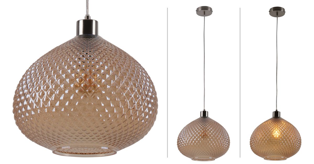 Glas-Pendelleuchte Surrat d: 29cm - E27, 40W, IP20
