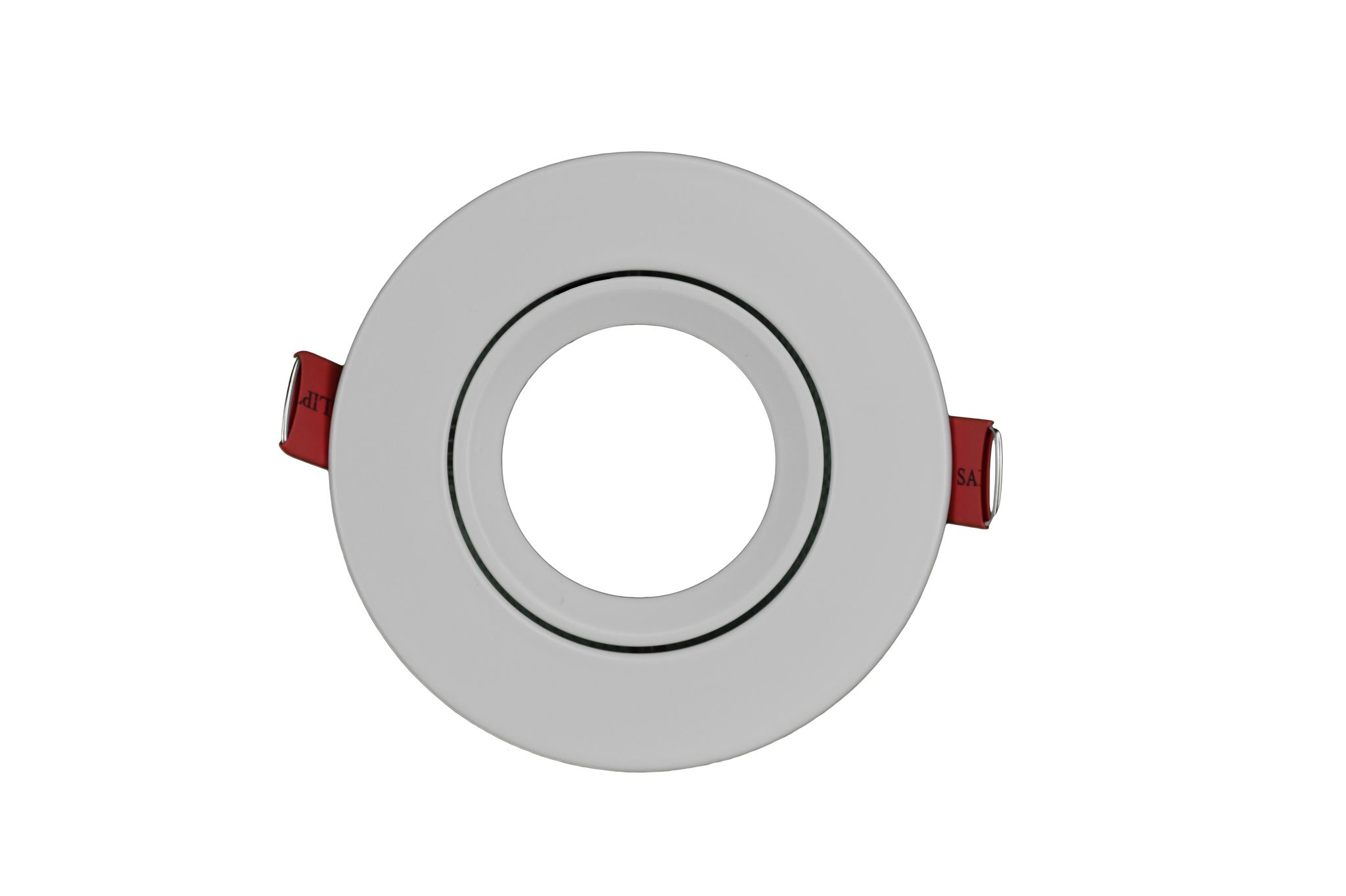 spot da incasso bianco opaco Ø80mm opaco - BL=80mm, H=25mm, D=92mm, weiss-matt