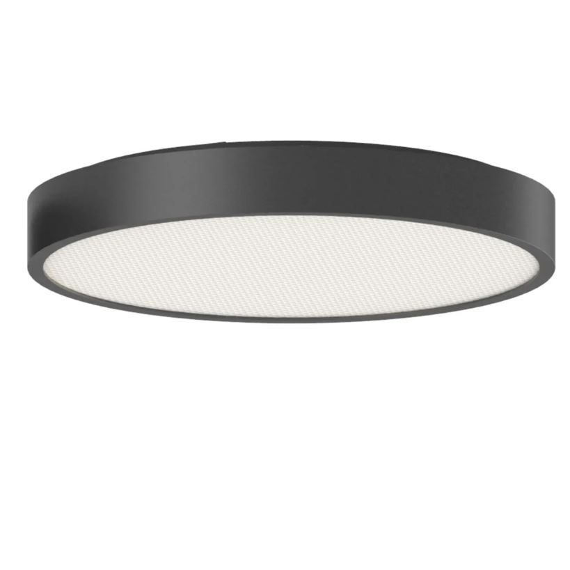 LED Anbauleuchte GAME 350 Down - 20W, 1600lm, 3000K , IP40, CRI 90, 90°, schwarz, nicht dimmbar, D=350mm, H=78mm