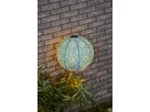 Solar Laterne Tyvek Blau ø25cm - Warmweiss, LED, IP44, 1800K, , VE 20