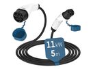 Autoladekabel 11kW Typ2 5m - Autoladekabel 11kW Typ2 5m