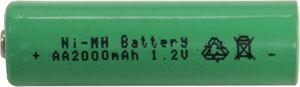 Wiederaufladbare AA - 1,2V 2000mAh Ni-MH