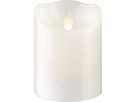 LED Pillar Kerze M-Twinkle - Indoor, Weiss, 10cm Höhe, Timerfunktion