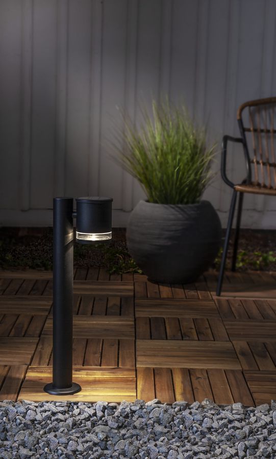 Solar Pollerleuchte Vienna - IP44, Warmweiss, 1 LED