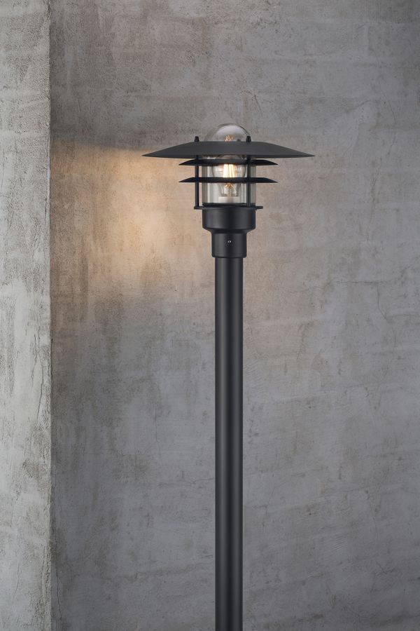 Lønstrup 32, Standleuchte, Schwarz - E27, max. 60W, IP44