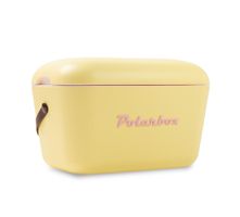 Polarbox Retro Cooler gelb 20l - Kühlbox, 20l, Vintage Design