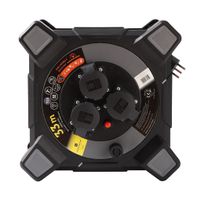 Kabelbox Kunststoff T13 IP55 33m - EPR-PUR H07BQ-F 3G1.5mm2 3xT13 Steckdosen