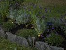 Solar Lichterkette Mini spot - IP44, Warmweiss, 8 LED's