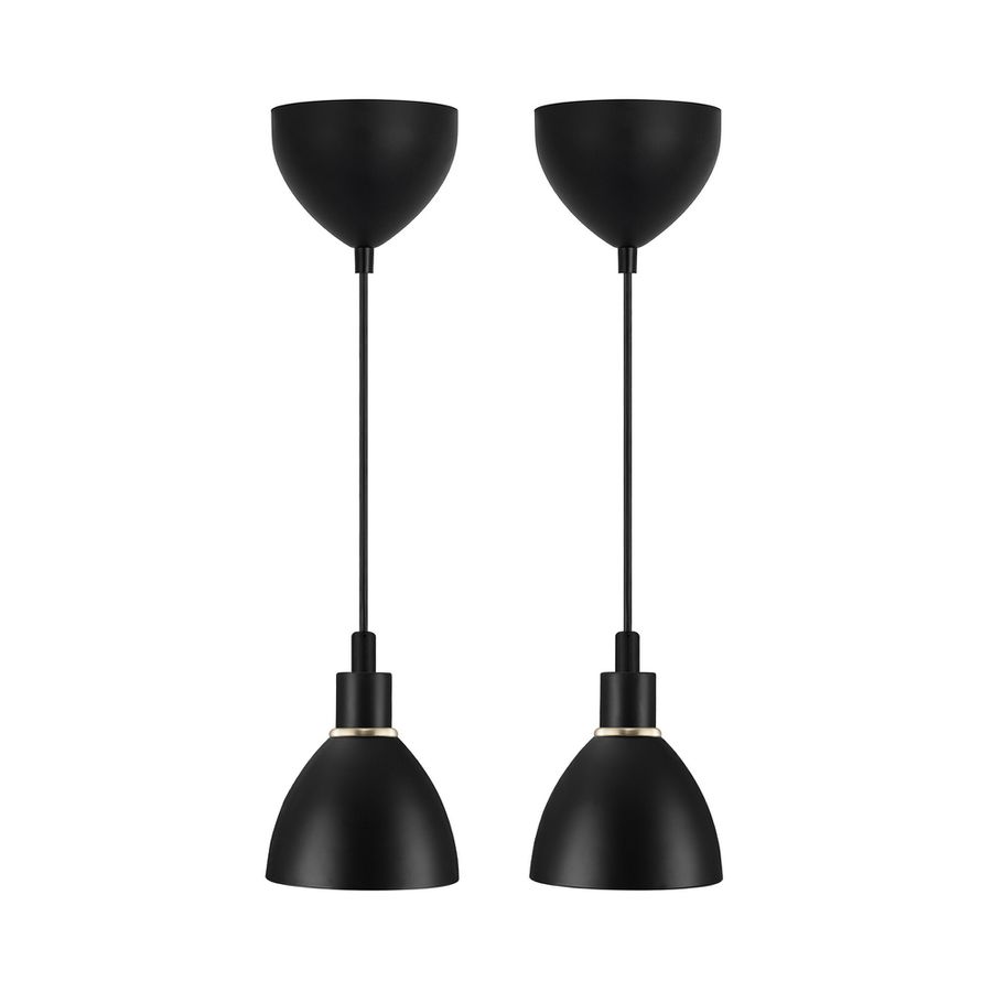 Ray 2-kit, Pendelleuchte Schwarz - E14, max. 2x40W, IP20