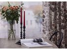 LED Dinner Kerze 2 pack Flamme Candy - Indoor, Rot, 26.00 cm Höhe, Timerfunktion