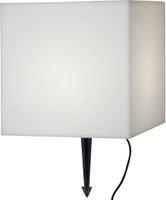 Outdoor-Beleuchtung GARDENLIGHT SQUARE - Weiss, 38 x 38 cm, IP65