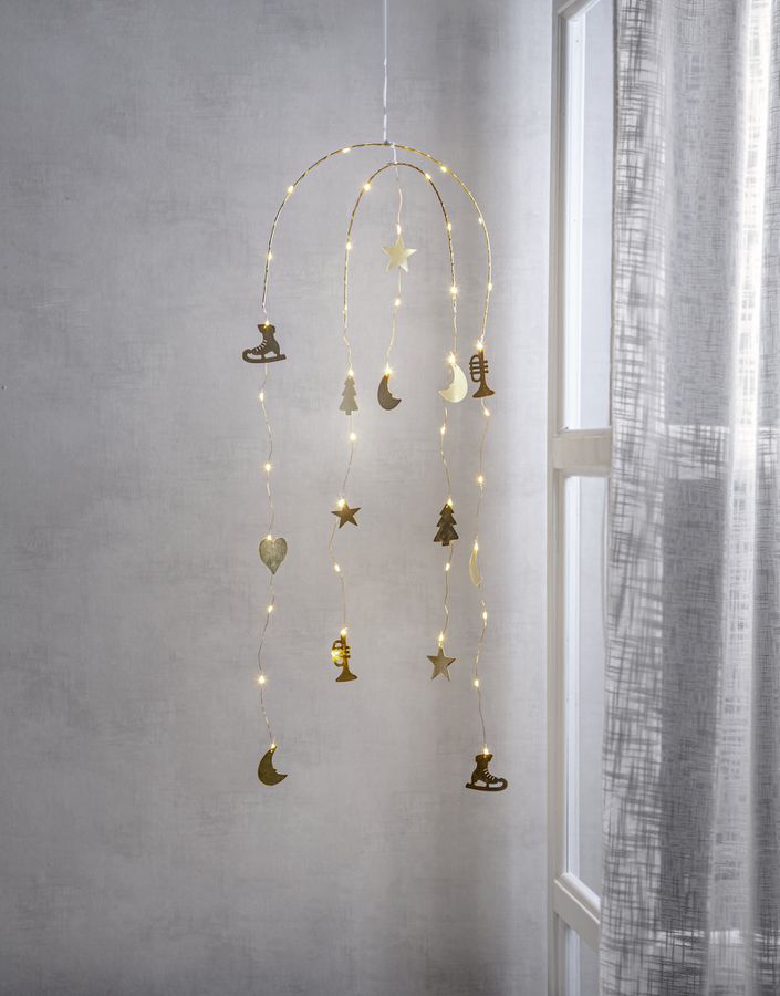 Indoor Dekoration DREAM - Indoor, Gold, 39 LED