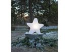 Outdoor-Beleuchtung GARDENLIGHT STAR - Weiss, 48 x 15 cm, IP65