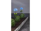 Solar Gartenstock Hortensia - Blau, Lichtfarbe Kaltweiss