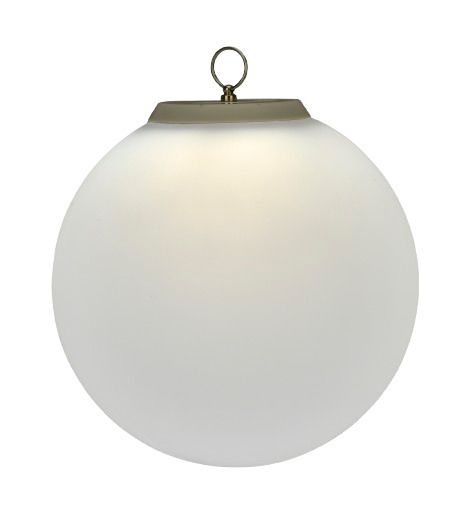 24V Kugel ø40cm - 24V DC, 6.5W, 610lm, 3000K, 67IP, weiss-opal