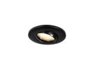 Einbaudownlight UMBERTO - GU10 (exkl.), max. 7.5W, IP44, schwarz, optional (Leuchtmittel), D=79mm, B=96mm, H=66mm, BL=76mm