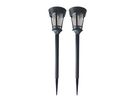 2x Solarfackel Flamme, Solarpanel: 2 V/0,3 W, Dauerlicht + Flamme, LED chip 16Stk. 2835SMD, 1,2V 300 - 2x Solarfackel Flamme, Solarpanel: 2 V/0,3 W, Dauerlicht + Flamme, LED chip 16Stk. 2835SMD, 1,2V 300