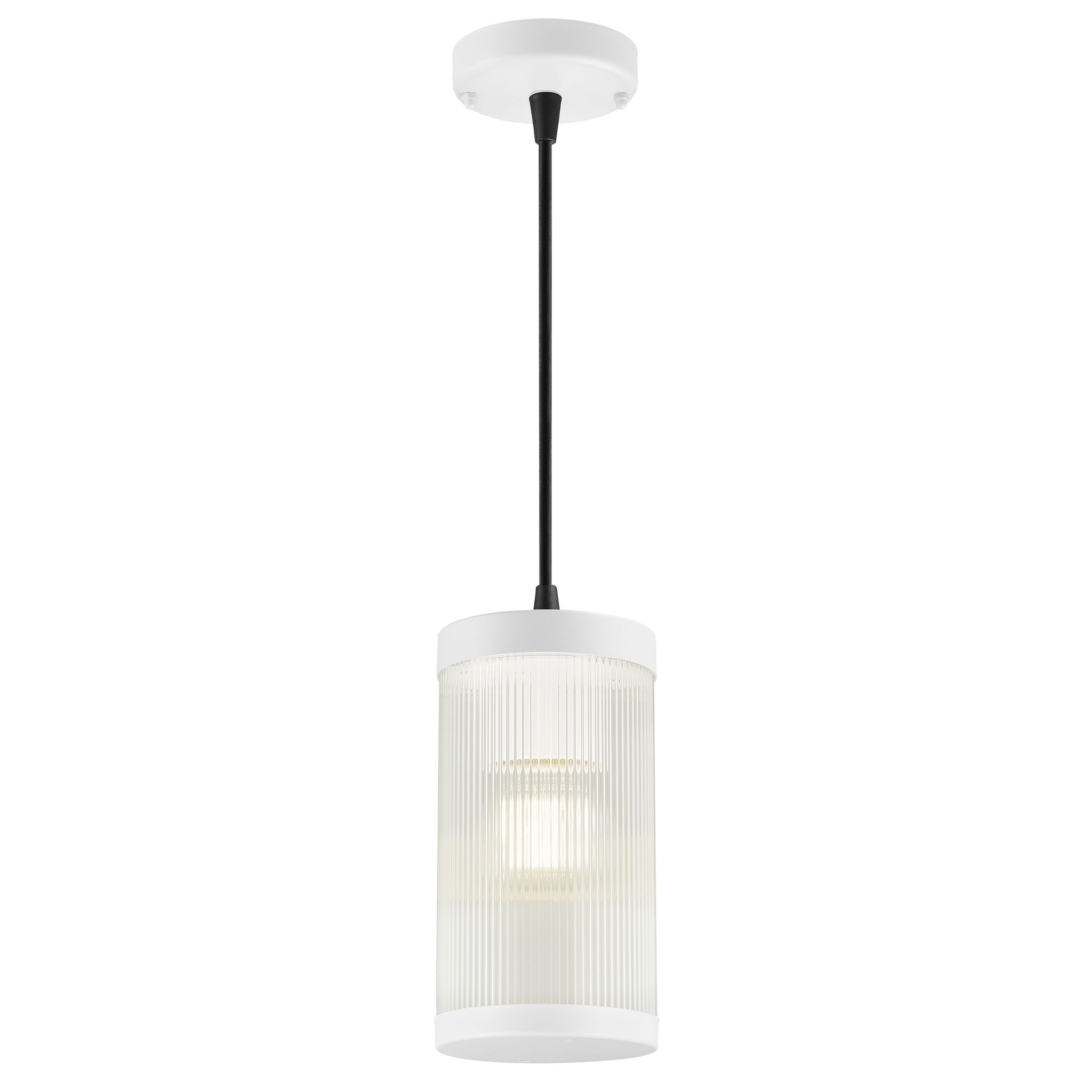 Coupar, Pendelleuchte, Weiss - E27, IP54, max.25W