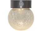Solar Wand Laterne Glory - Transparent, Lichtfarbe Warmweiss