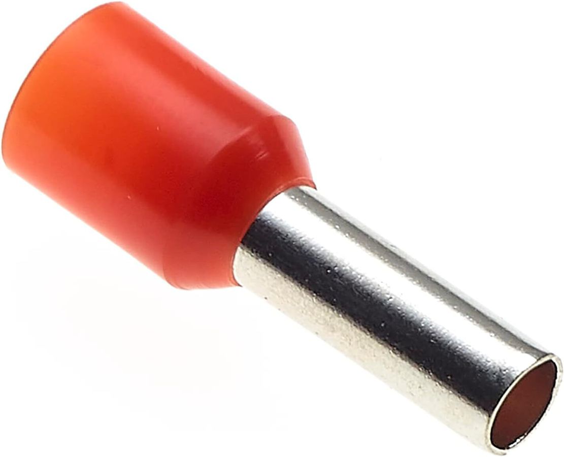 Aderendhülse - 10mm2/12mm, rot, 100Stk.