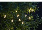 Solar Lichterkette Partaj Solar - Schwarz, Lichtfarbe Warmweiss