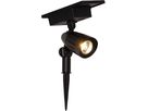 Solar Spotlight Powerspot - Indoor, Outdoor, RGBW, Schwarz