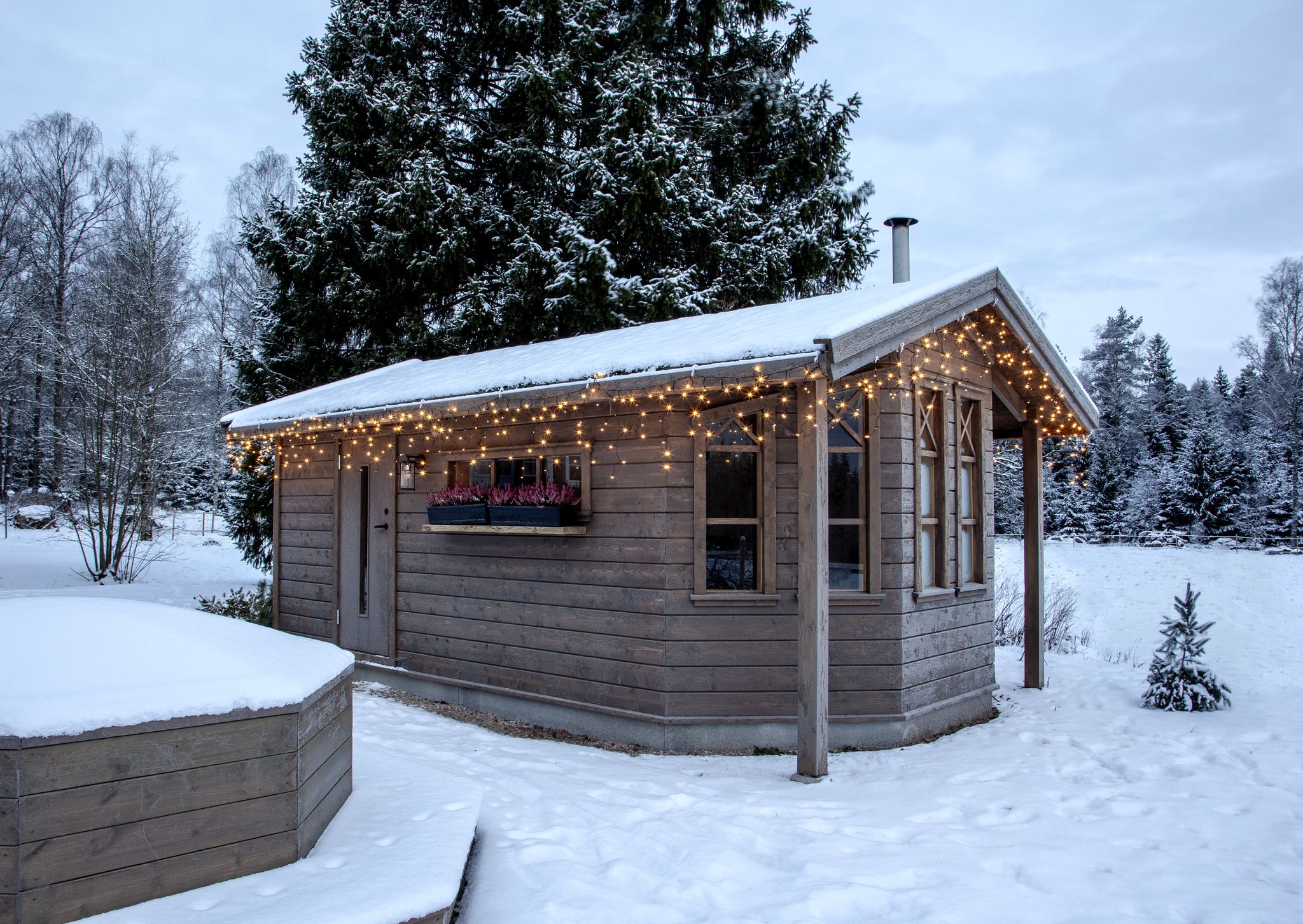 Icicle Lights Shiny - IP44, Warmweiss, 960 LED's, 2390.00 cm