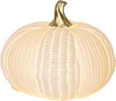 TIsch Decoration Pumpkin - Indoor, Warmweiss, Weiss
