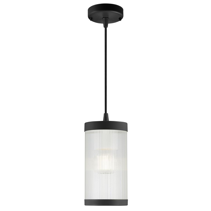 Coupar, Pendelleuchte, Schwarz - E27, IP54, max.25W