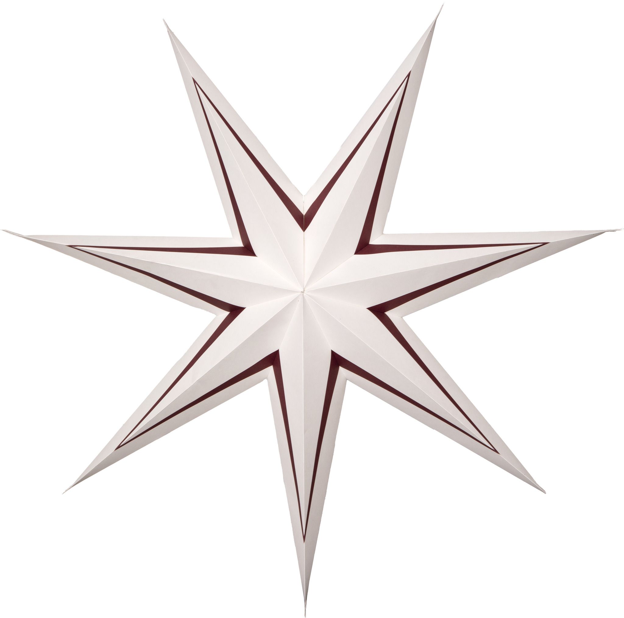 Paper Star Stripe - Indoor, , Weiss
