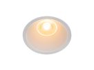LED Einbaudownlight ALBRIC - 8W, 535lm, 2700K, IP44, CRI 90, weiss, dimmbar, D=90mm, H=49mm, BL=83mm