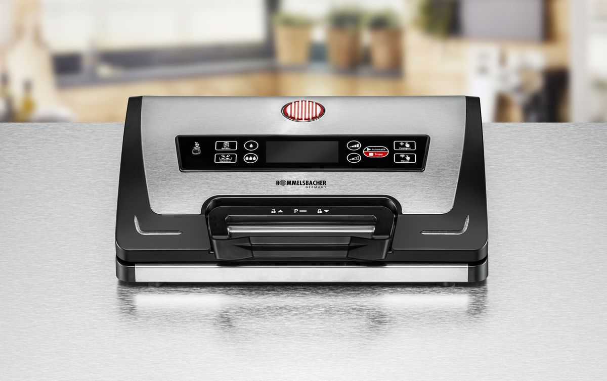 Vakuumiergerät VAC 585 - Vakuumierergerät, Schwarz/Silber, 140W