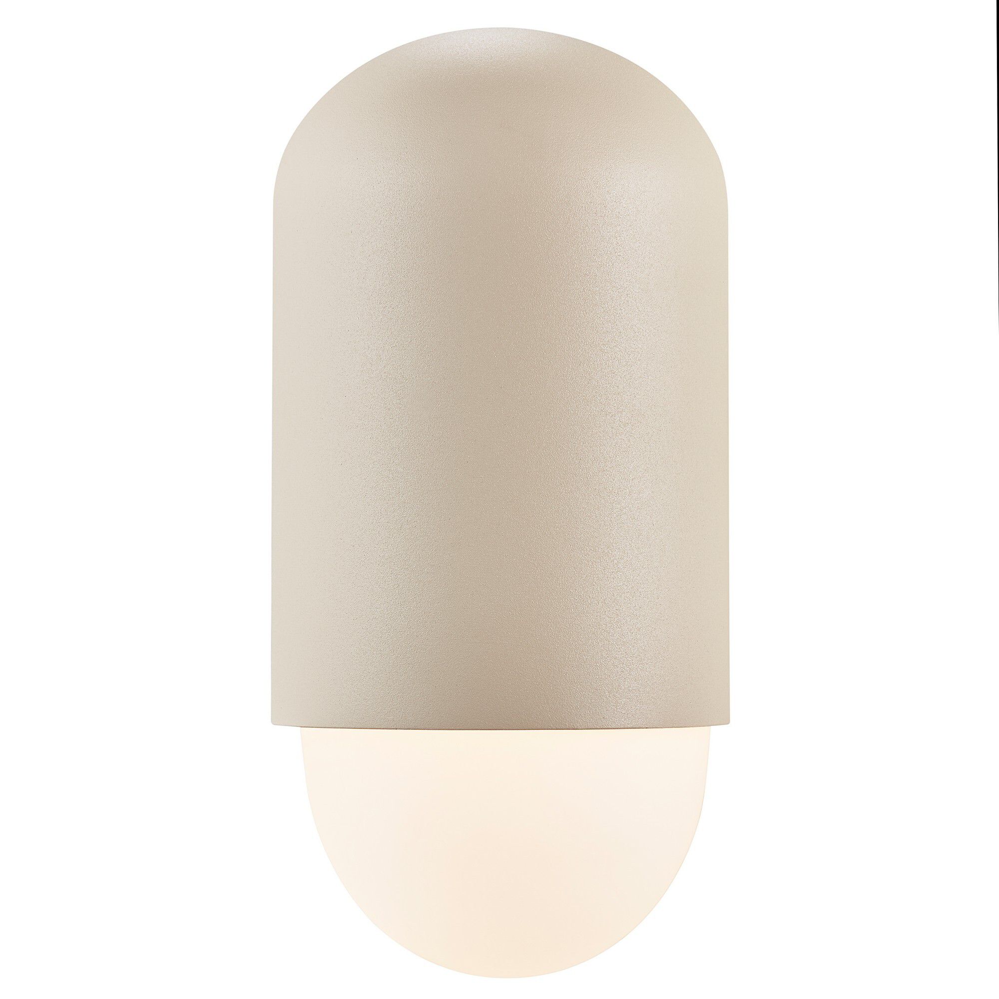 Wandleuchte Heka - E27, IP54, Beige