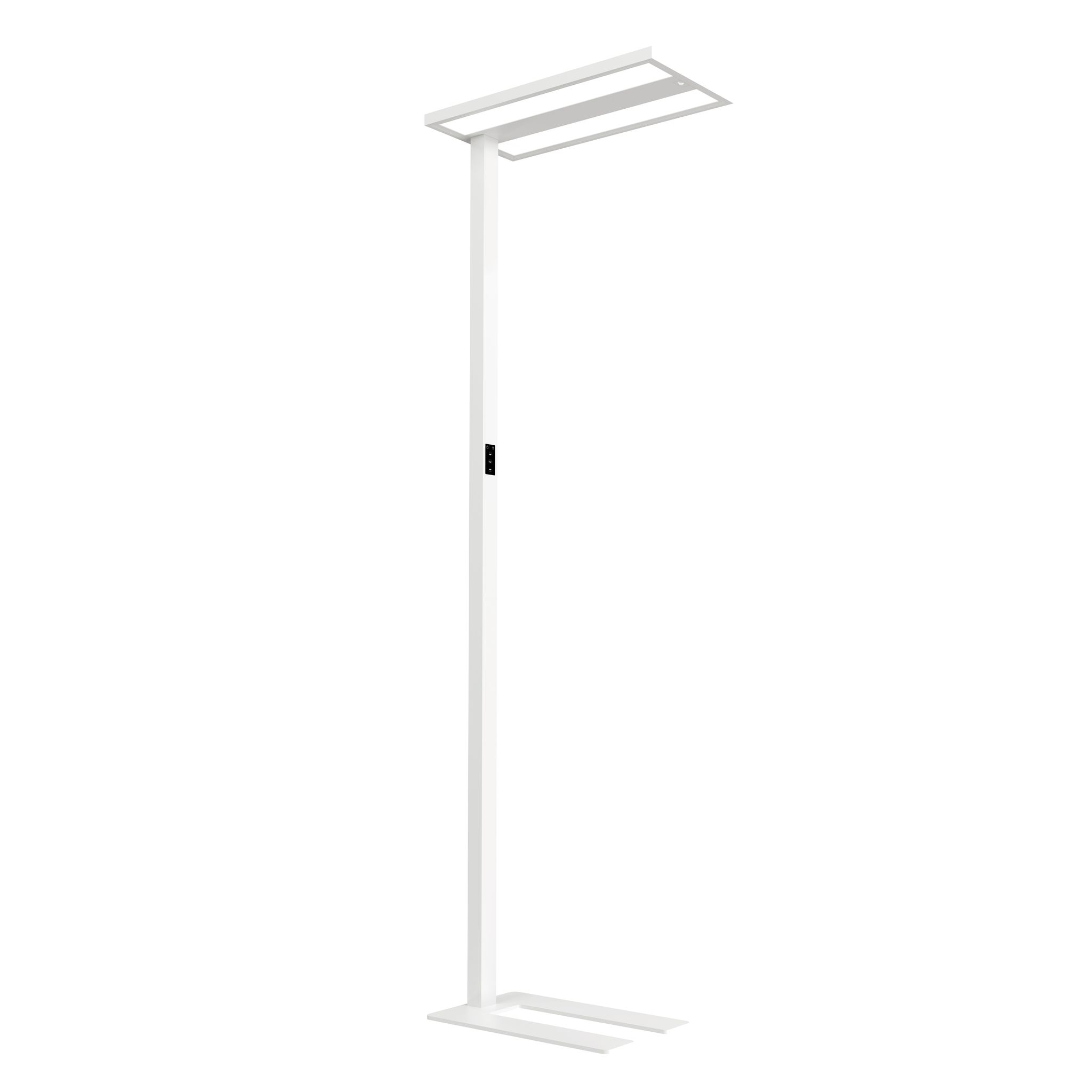 LED HCL-Stehleuchte LAFA (Up&Down) - 80W, (50W/30W), 8800lm, 2700-5000K, IP20,110°/90°, UGR 17, weiss, dimmbar, L=610, B=310mm, H=1950mm