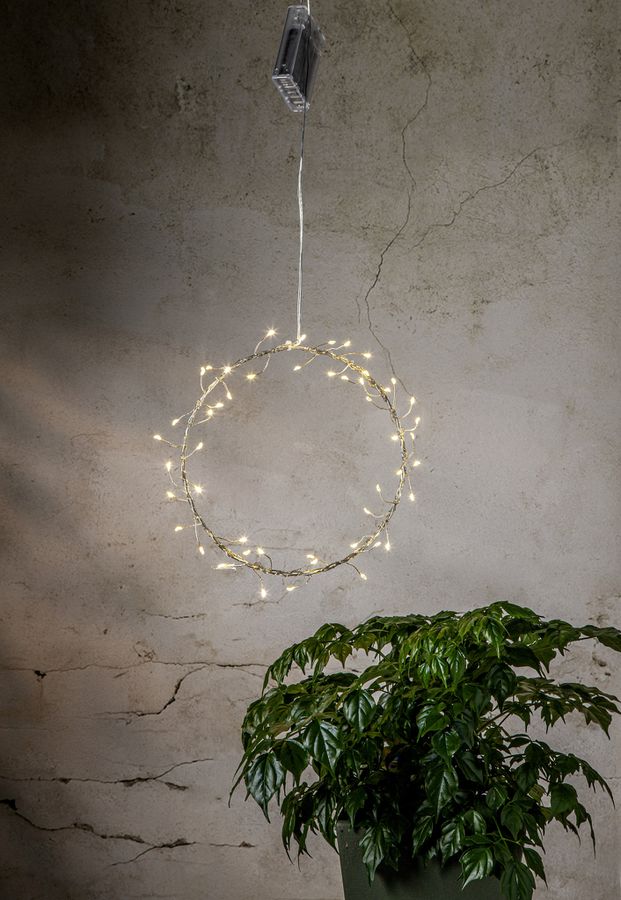 Hängende Decoration Poppy - IP20, Warmweiss,Silber