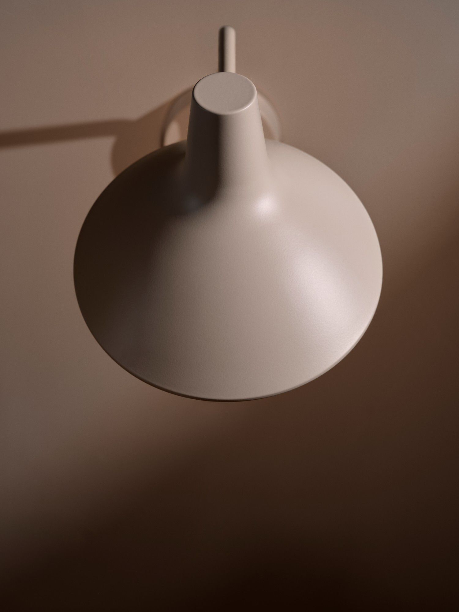 Wandleuchte Darci Sandfarbig - E14, IP20, 230V