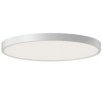 LED Anbauleuchte GAME 600 Down - 54W, 4800lm, 3000K , IP40, CRI 90, UGR<19, Weiss, DALI, D=600mm, H=78mm