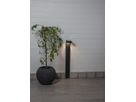 Solar-Wegleuchte VICI - 3.7V DC, 3W, 300/30lm, 3000K, IP , schwarz, Bewegungs-/Dämmerungsensor, L=90mm, B=200mm, H=800mm
