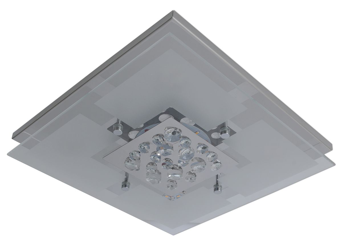 LED Deckenleuchte Chur d:30cm - LED fest verbaut, 3000K, warmweiss