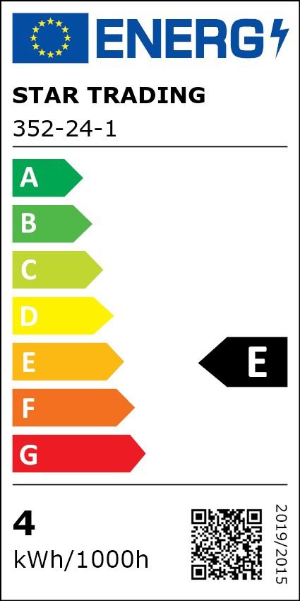 LED Leuchtmittel E27 A60 Clear - E27, 470Lm, 2700K, 4W, 230V