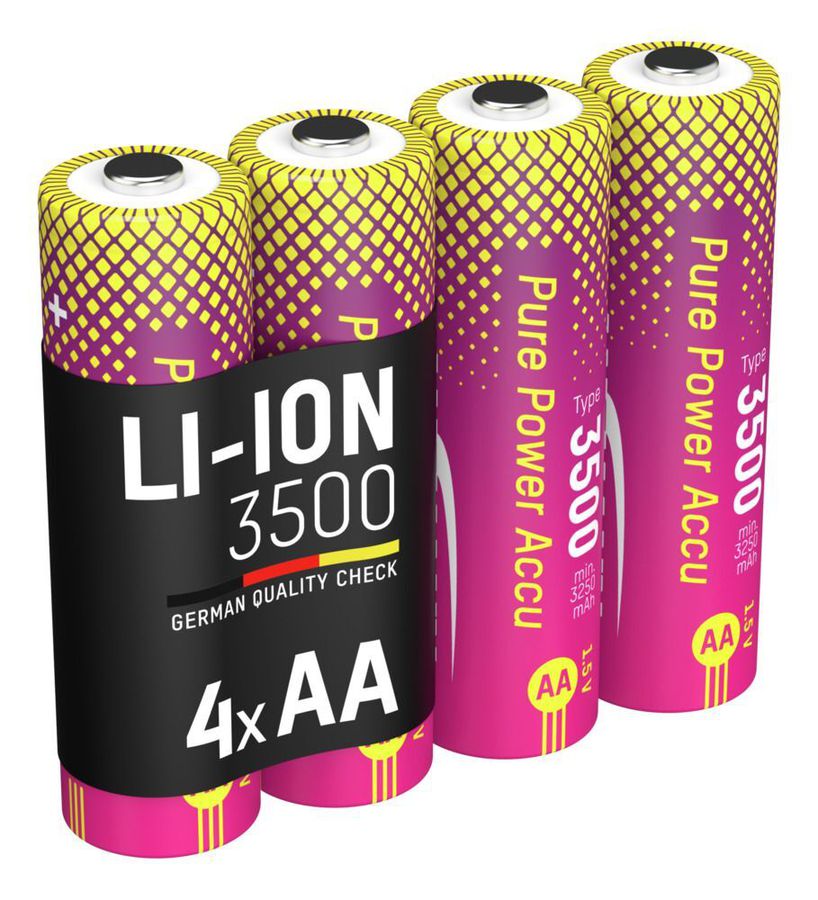 Pure Power Li-Ion Akku Micro AAA Typ 1400 (min. 1250 mAh) - Akku