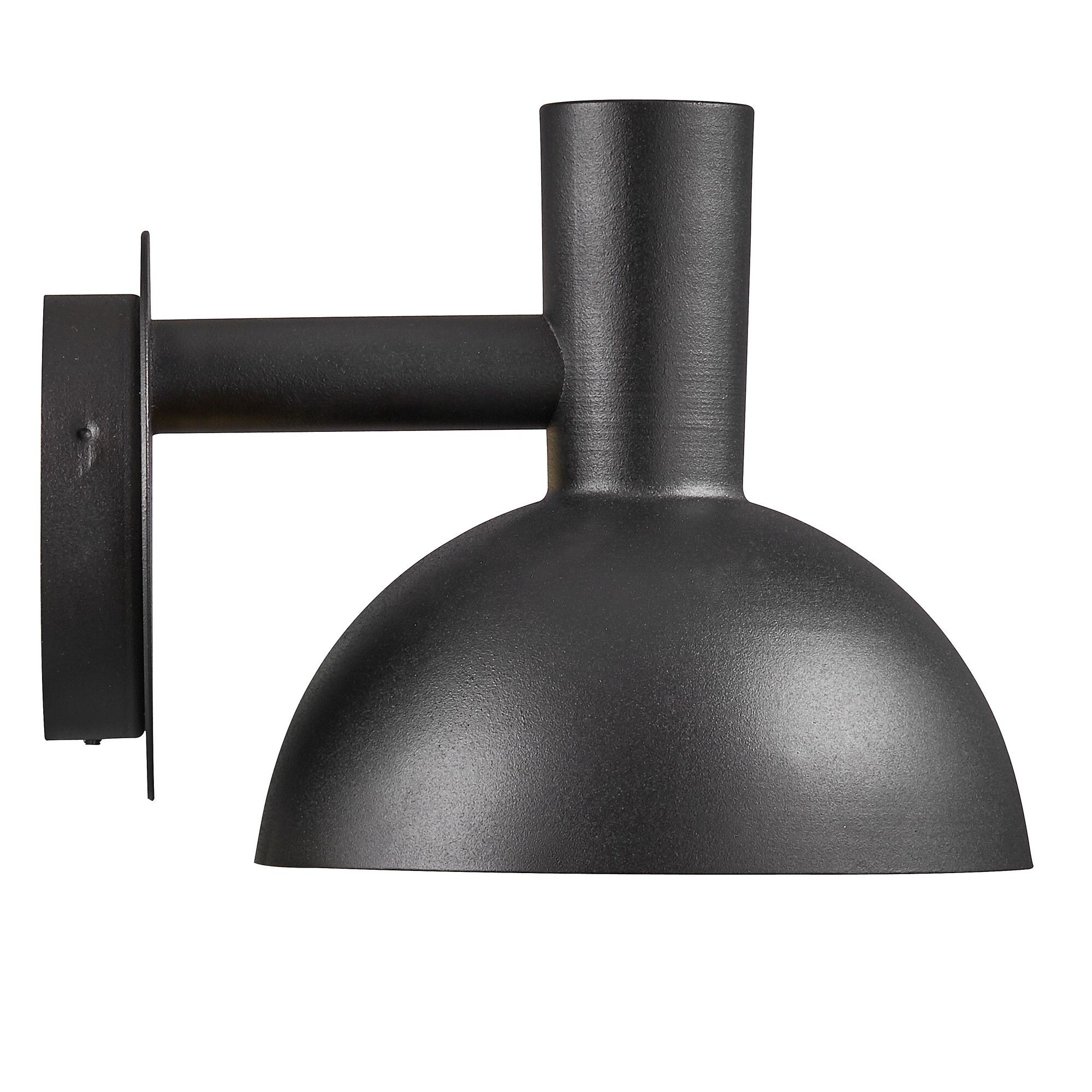 Wandleuchte ARKI 100 - 1xE27 (exklusiv), max.20W, IP54, schwarz, dimmbar (optional Leuchtmittel), D=260mm, H=200mm