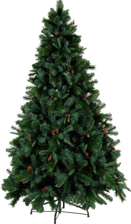 Künstlicher Weihnachtsbaum Toronto - grün, keine Lämpchen, 225cm Höhe
