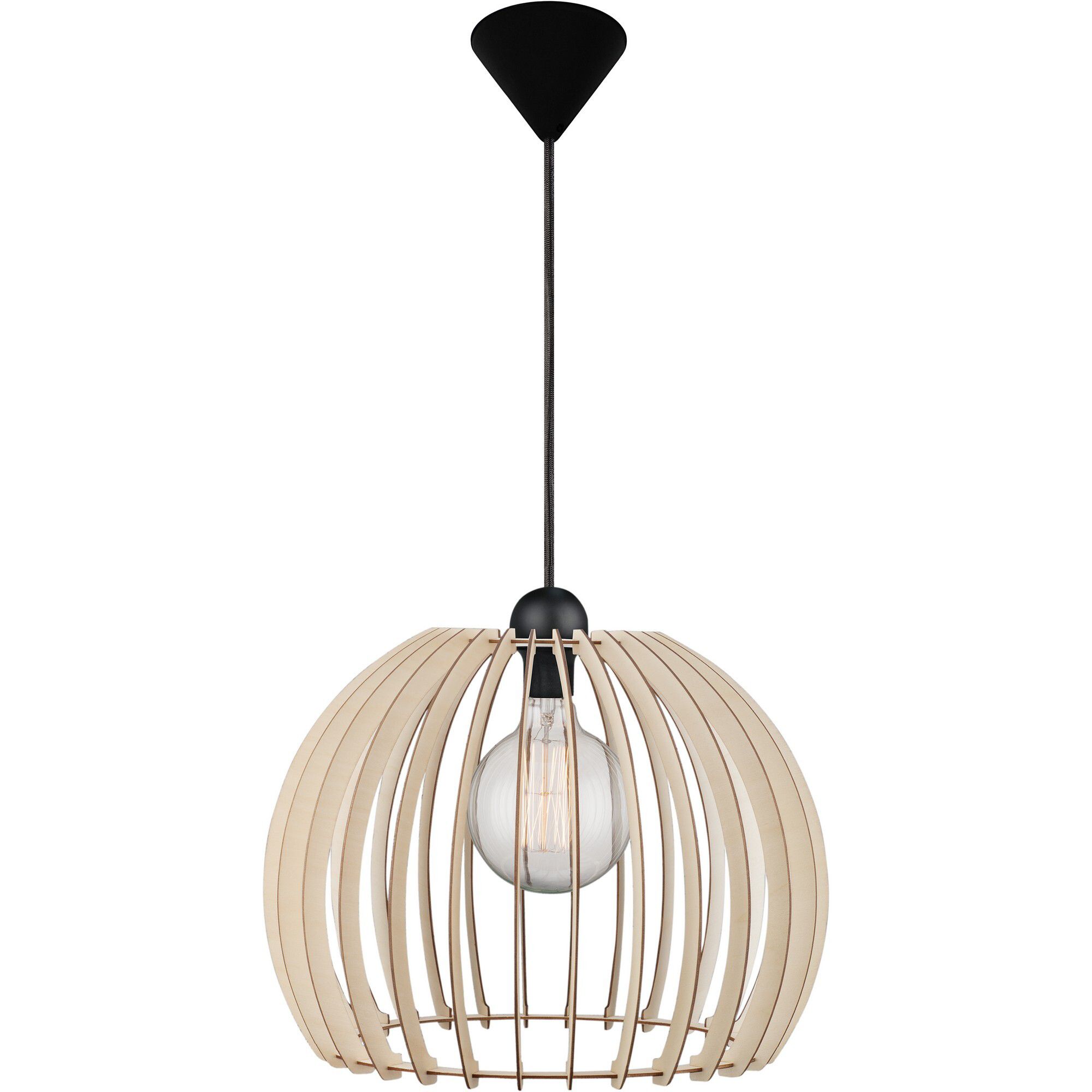 Chino 40, Pendelleuchte, Holz - E27, max. 60W, IP20