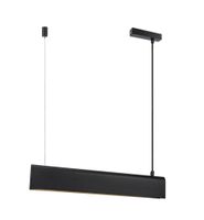 Beau 50, Pendelleuchte , Schwarz - S14S, max. 8W, IP20