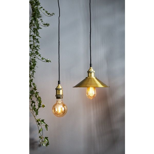 Lampenaufhängung E27 Archaic - E27, Oxid, 230V AC