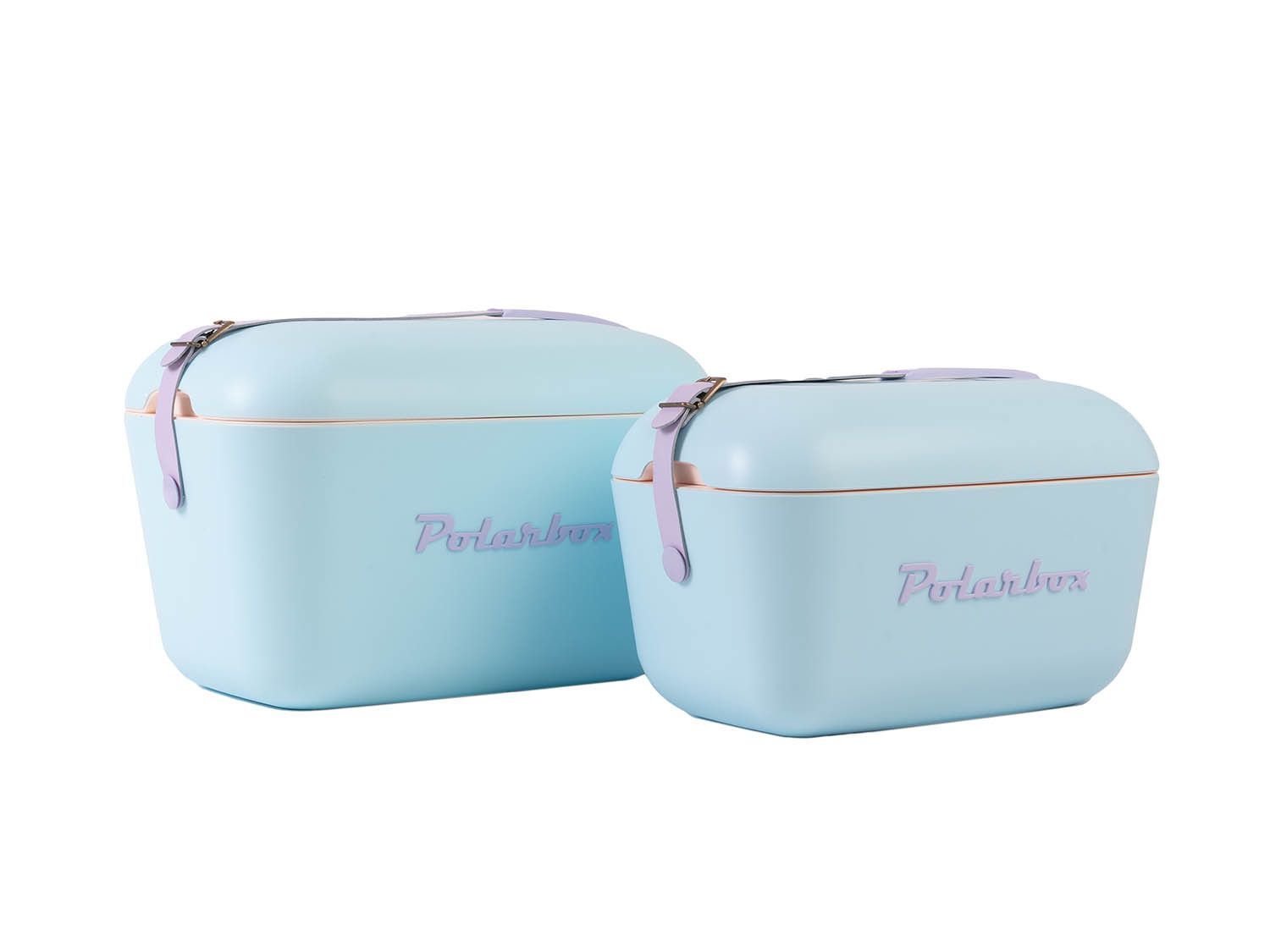 Polarbox Retro Cooler baby blue 12l - Kühlbox, 12l, Vintage Design
