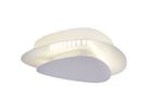 LED Wand- und Deckenleuchte Liso weiß - LED fest verbaut, 3000K, warmweiss