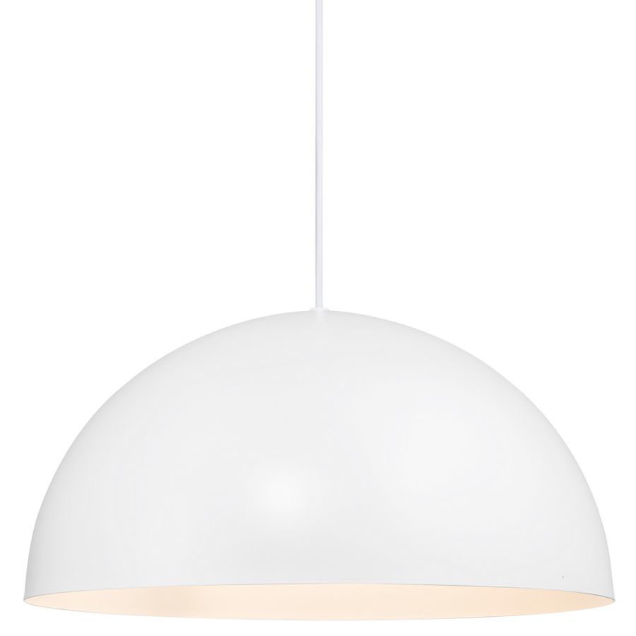 Ellen 40, Pendelleuchte, Weiss - E27, max. 40W, IP20
